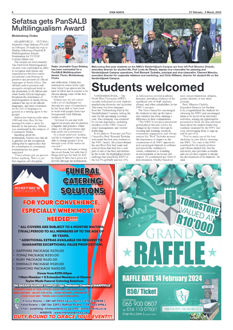 STER NORTH 27 February – 4 March, 2024 page 8