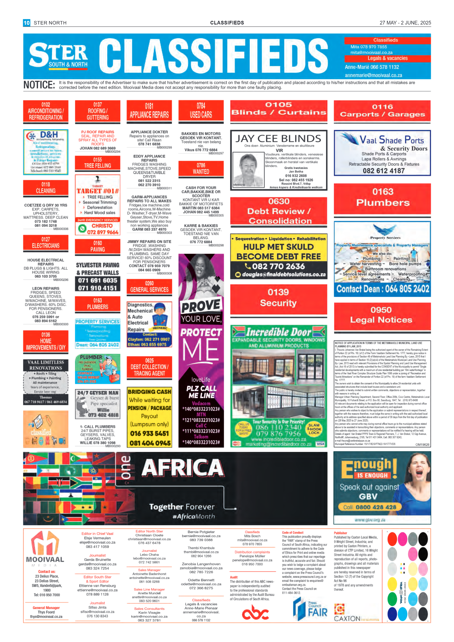 STER NORTH 27 MAY – 2 JUNE, 2025 page 10