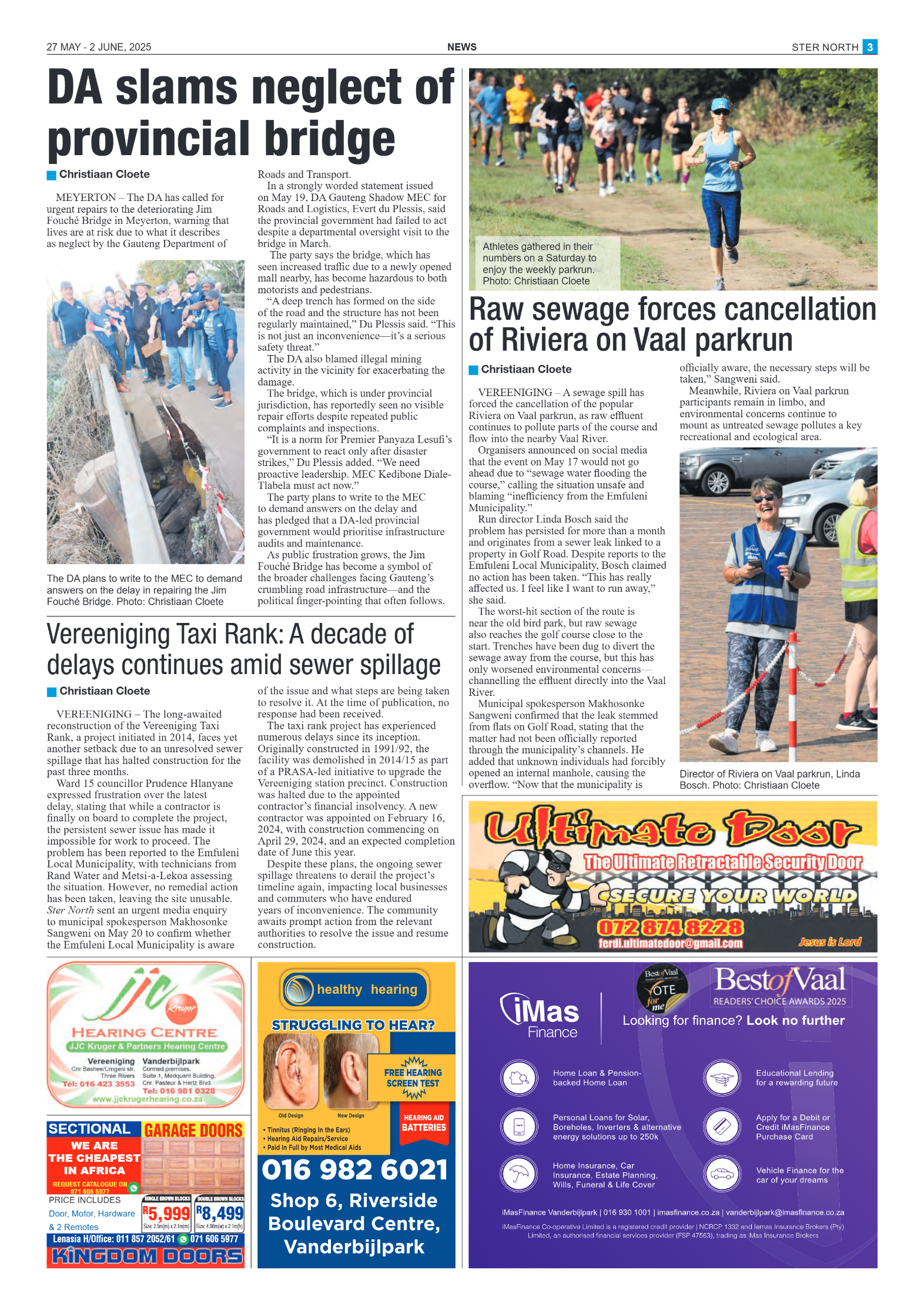 STER NORTH 27 MAY – 2 JUNE, 2025 page 3