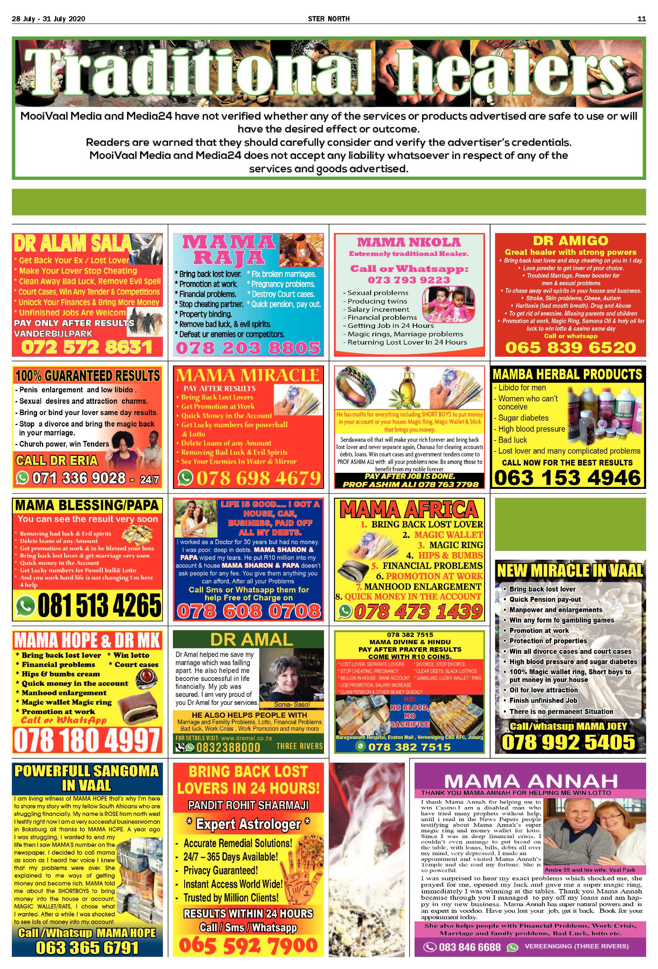 STER NORTH 28 JULY – 31 JULY 2020 page 11