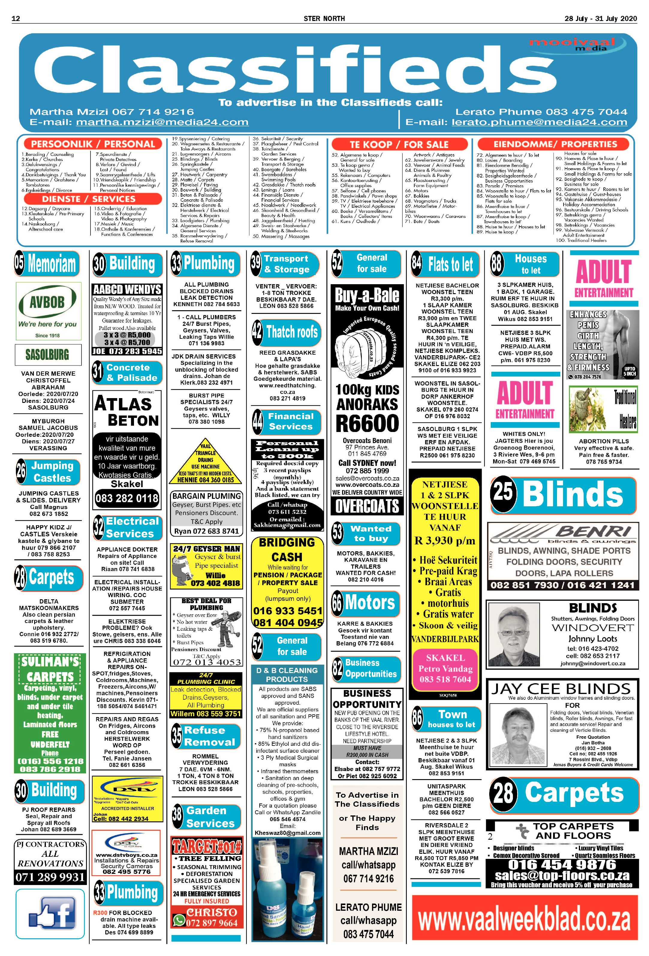 STER NORTH 28 JULY – 31 JULY 2020 page 12