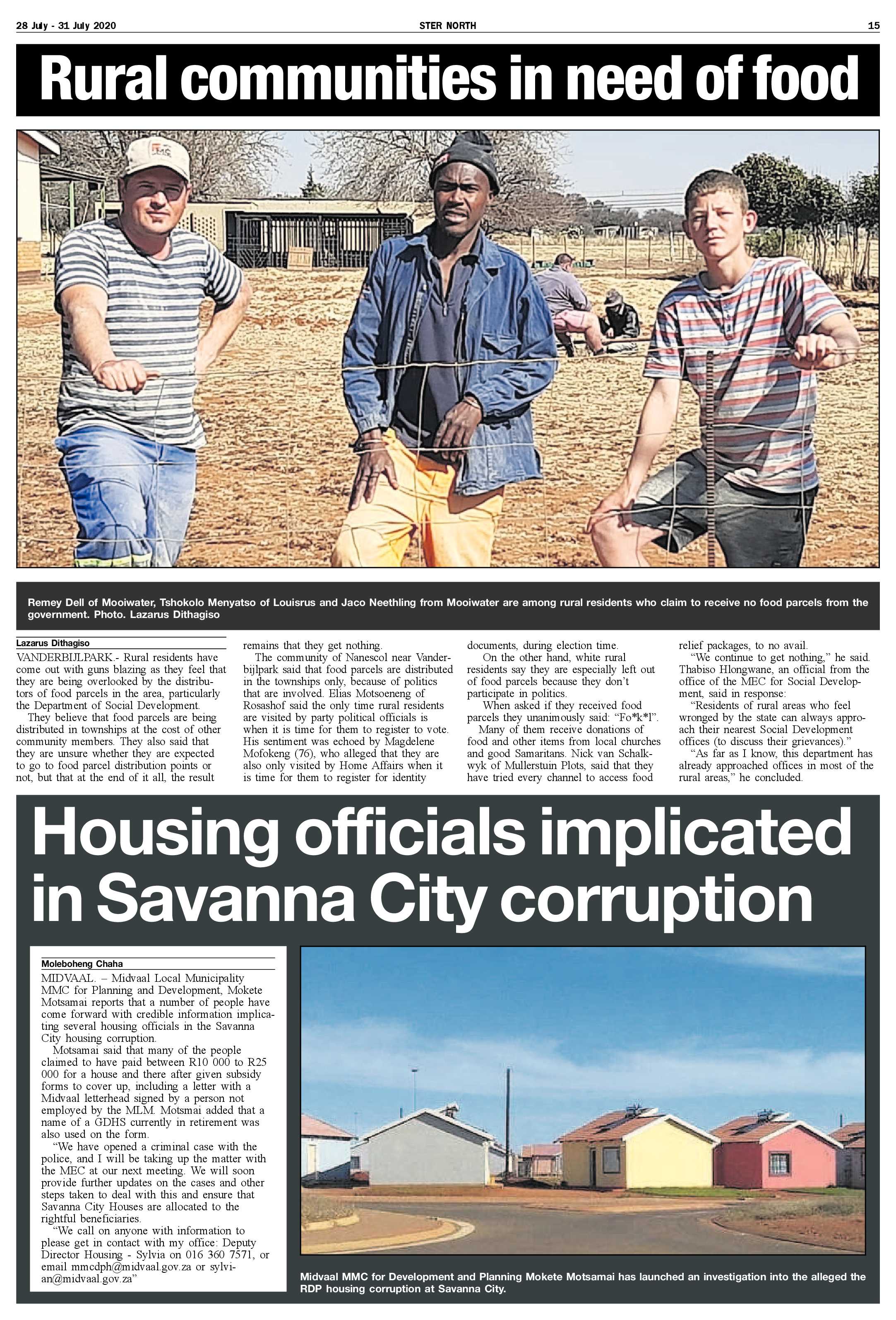 STER NORTH 28 JULY – 31 JULY 2020 page 15