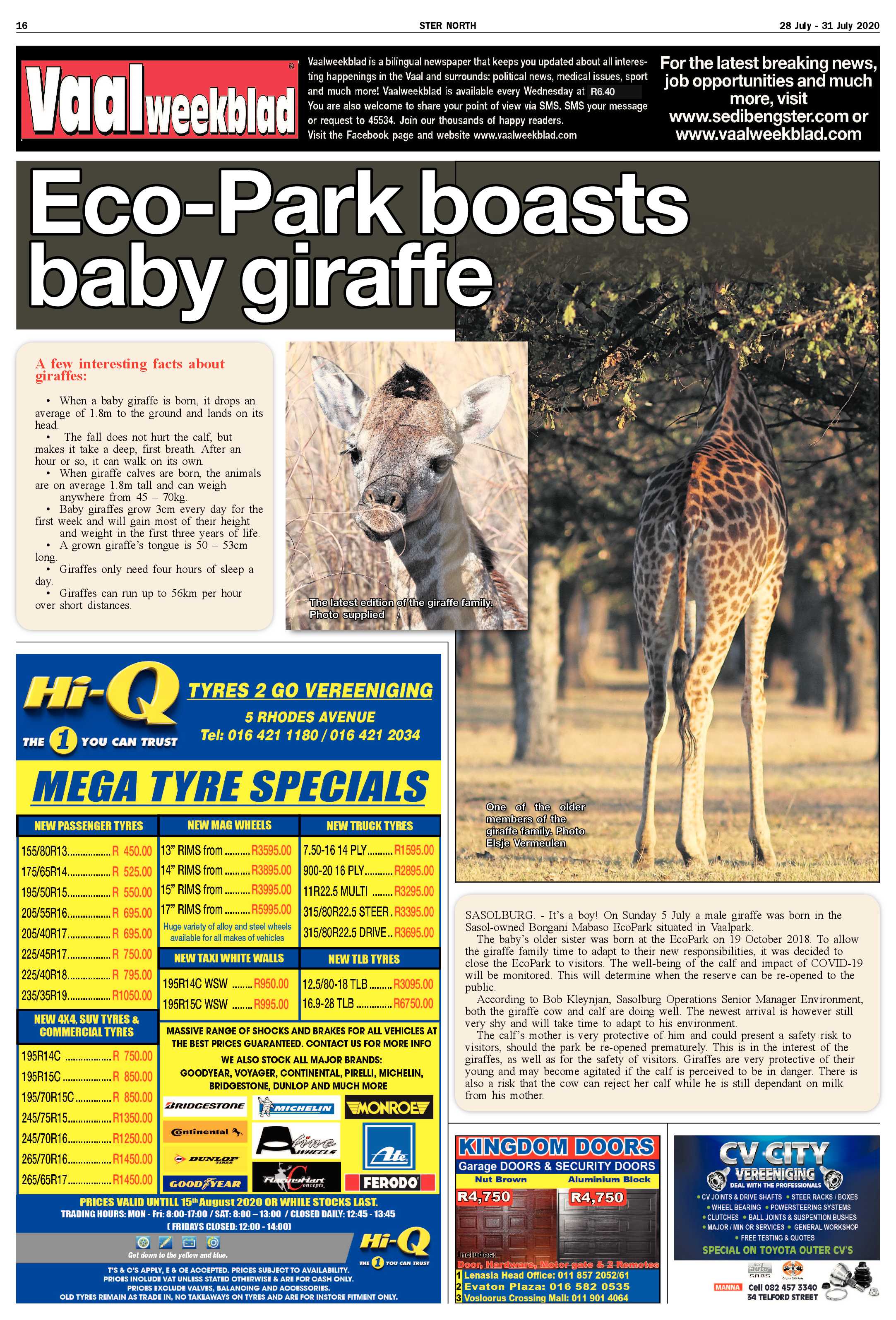 STER NORTH 28 JULY – 31 JULY 2020 page 16