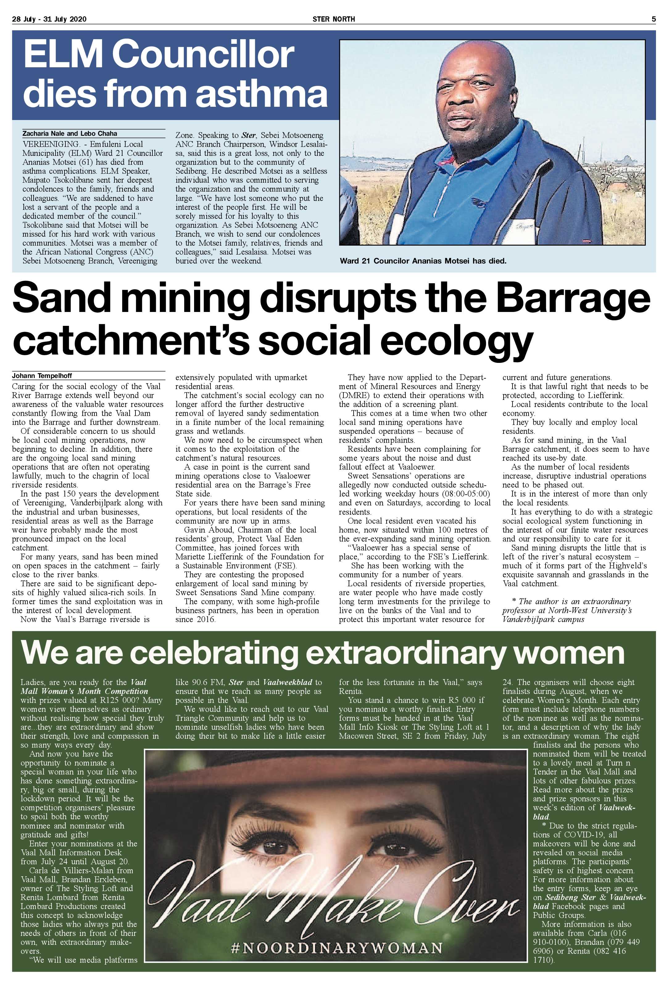 STER NORTH 28 JULY – 31 JULY 2020 page 5