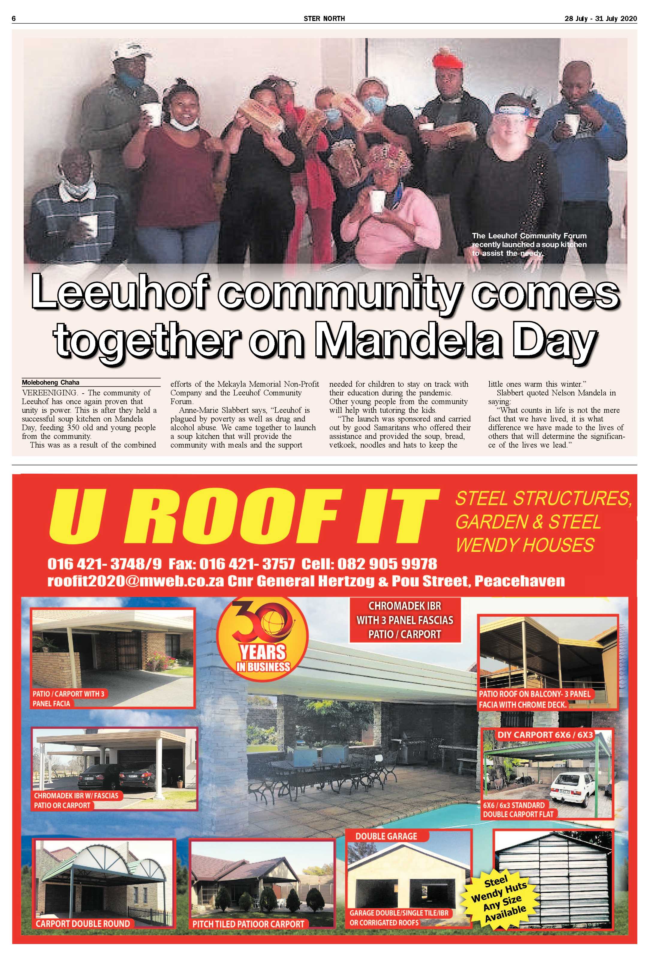 STER NORTH 28 JULY – 31 JULY 2020 page 6