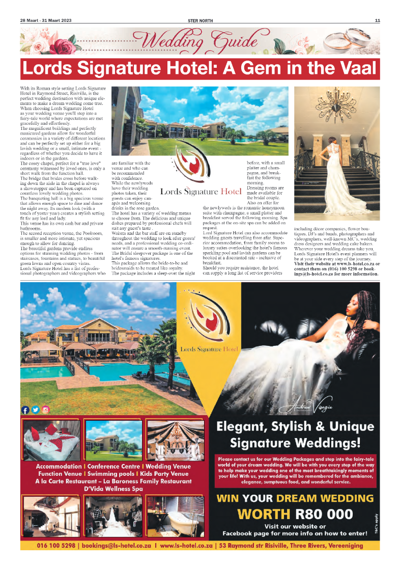 STER NORTH 28 Maart – 31 Maart 2023 page 11