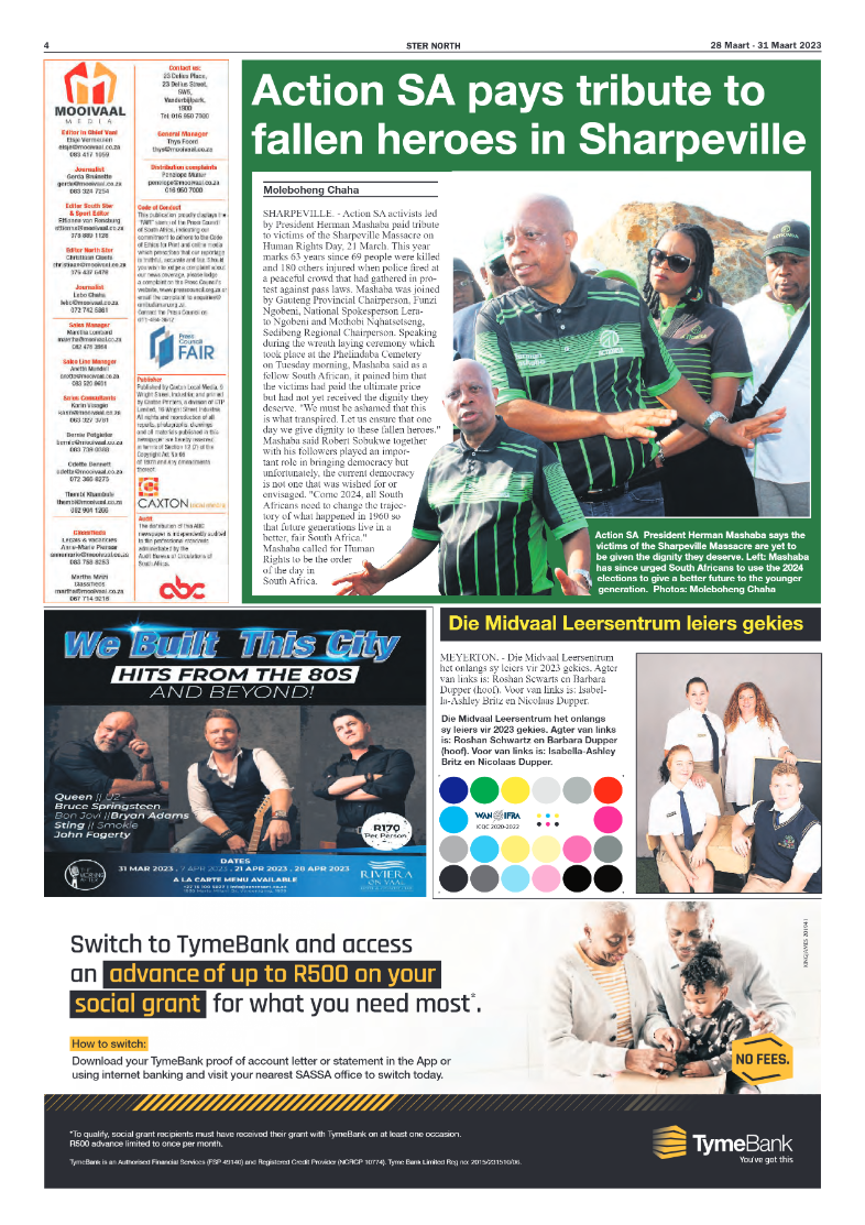 STER NORTH 28 Maart – 31 Maart 2023 page 4