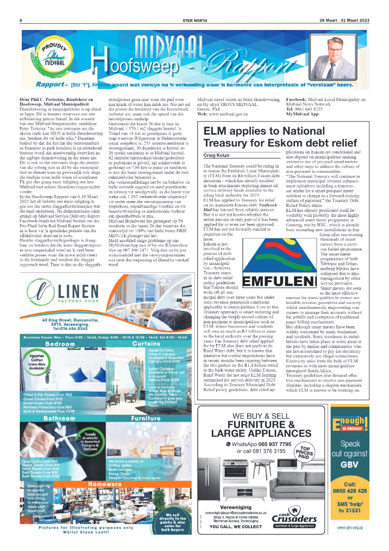 STER NORTH 28 Maart – 31 Maart 2023 page 8