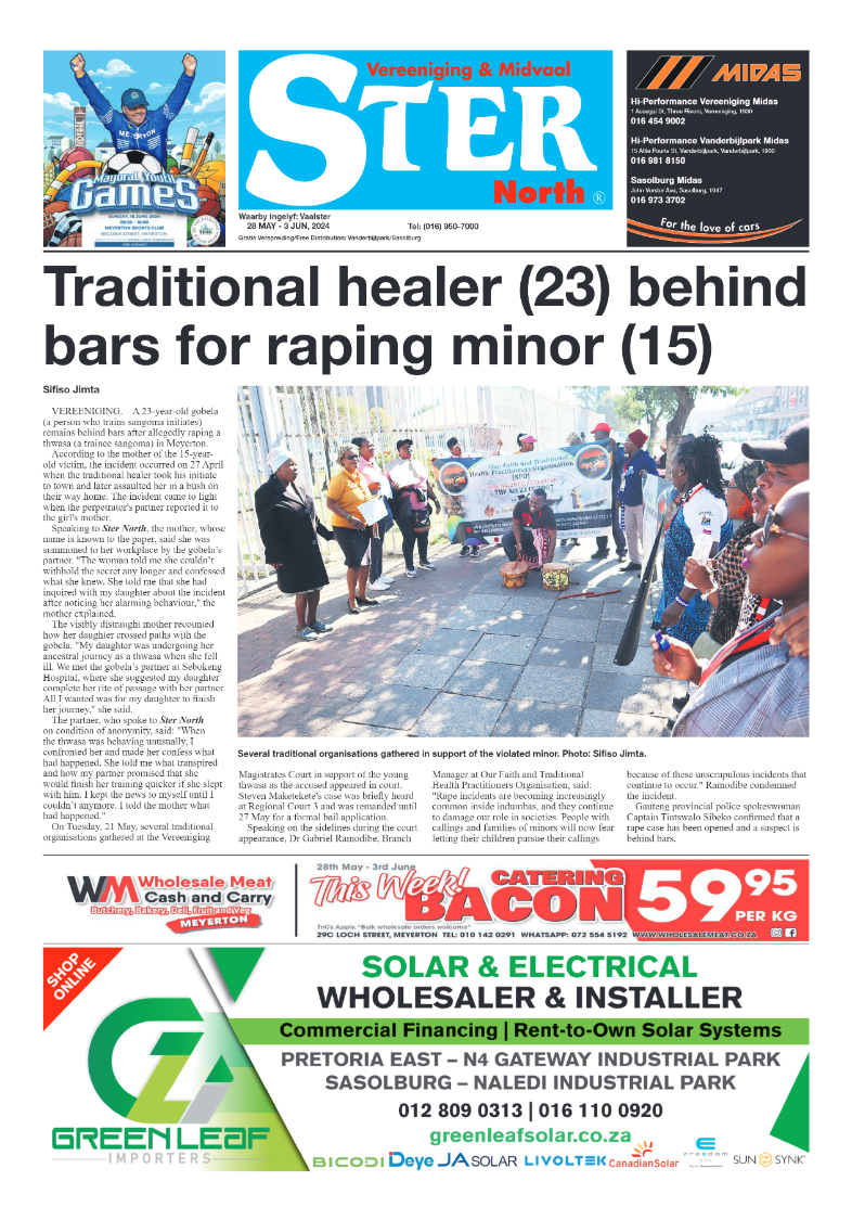 STER NORTH 28 May – 3 Jun, 2024 page 1