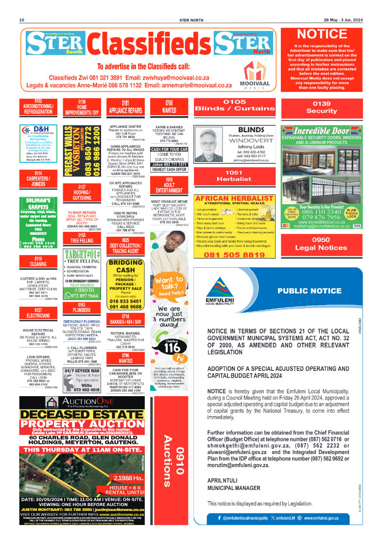 STER NORTH 28 May – 3 Jun, 2024 page 10