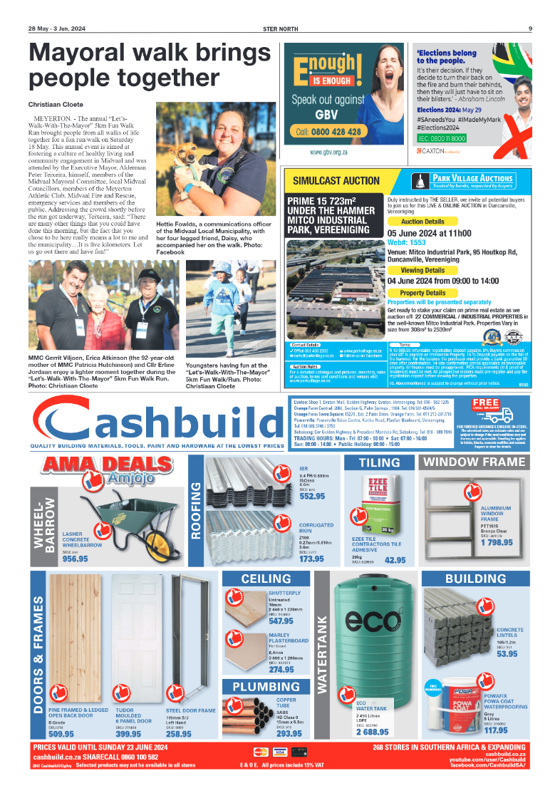 STER NORTH 28 May – 3 Jun, 2024 page 9