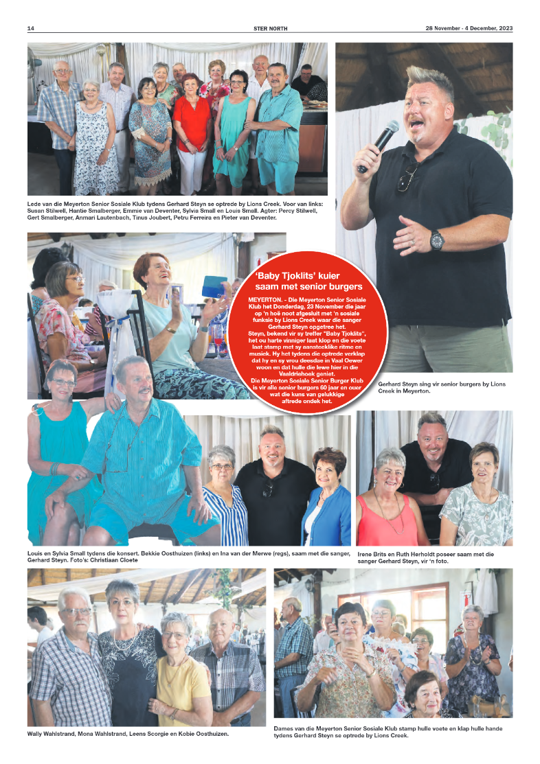 STER NORTH 28 November – 4 December, 2023 page 14