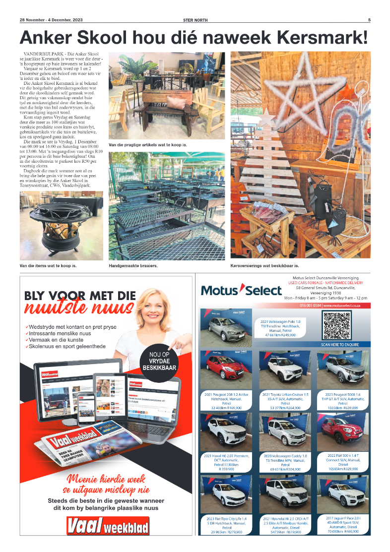 STER NORTH 28 November – 4 December, 2023 page 5