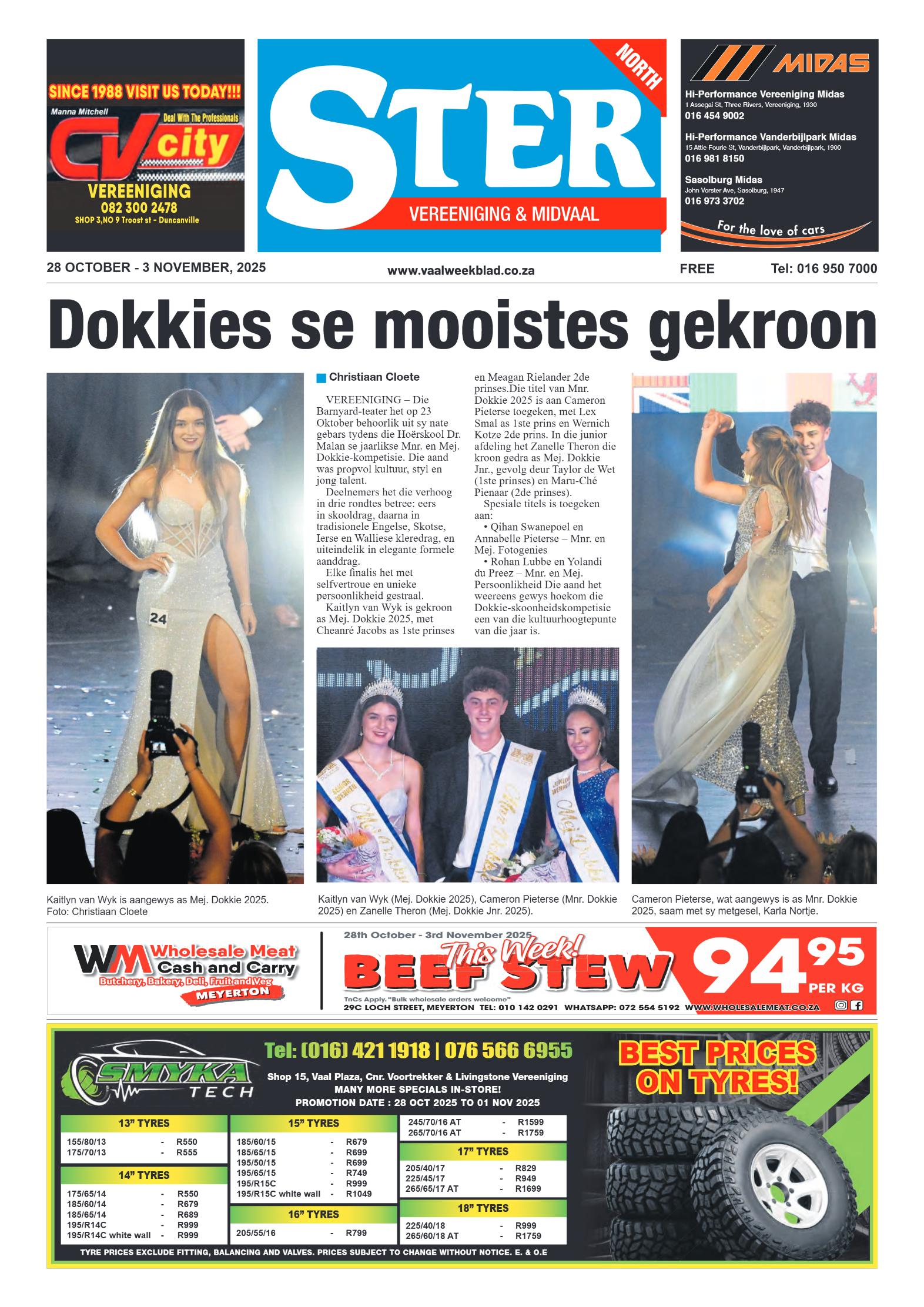 STER NORTH 28 OCTOBER – 3 NOVEMBER, 2025 page 1
