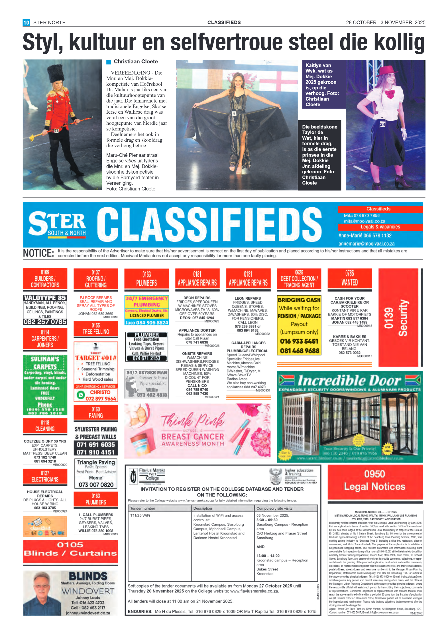 STER NORTH 28 OCTOBER – 3 NOVEMBER, 2025 page 10