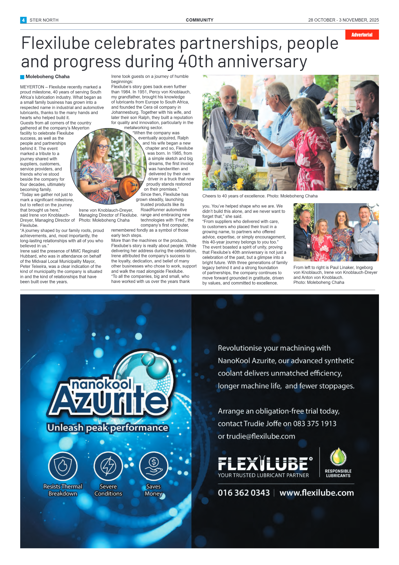 STER NORTH 28 OCTOBER – 3 NOVEMBER, 2025 page 4