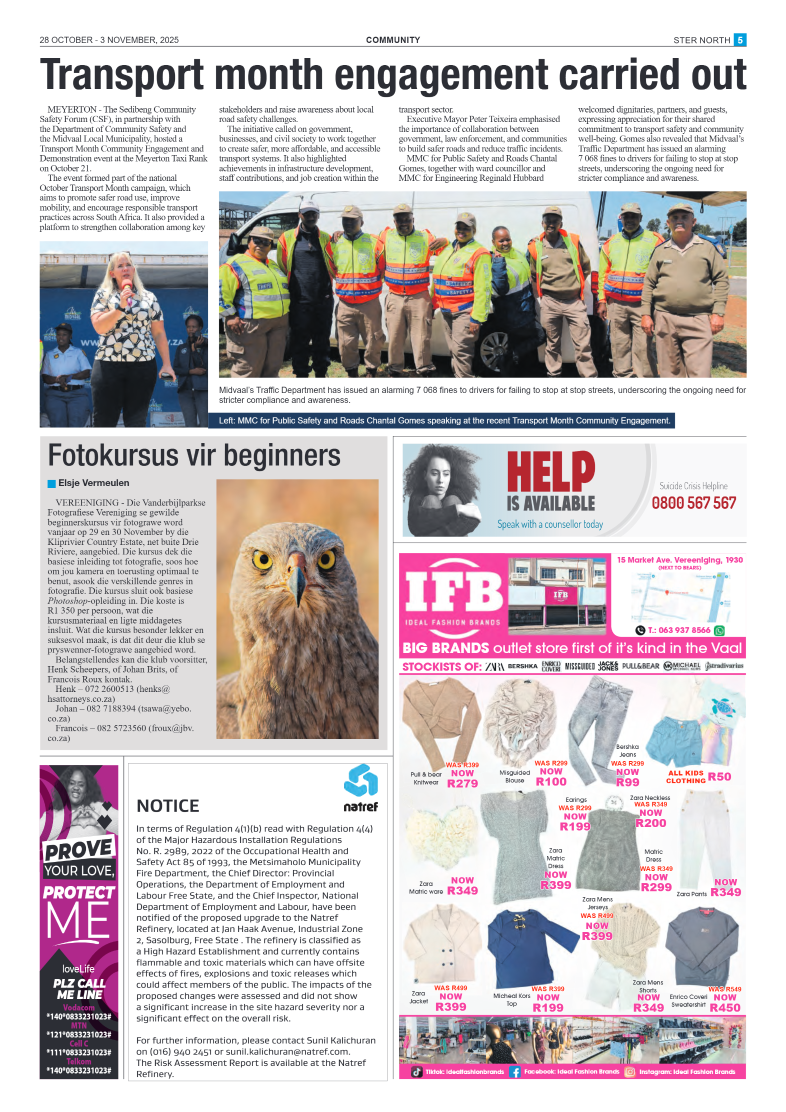STER NORTH 28 OCTOBER – 3 NOVEMBER, 2025 page 5