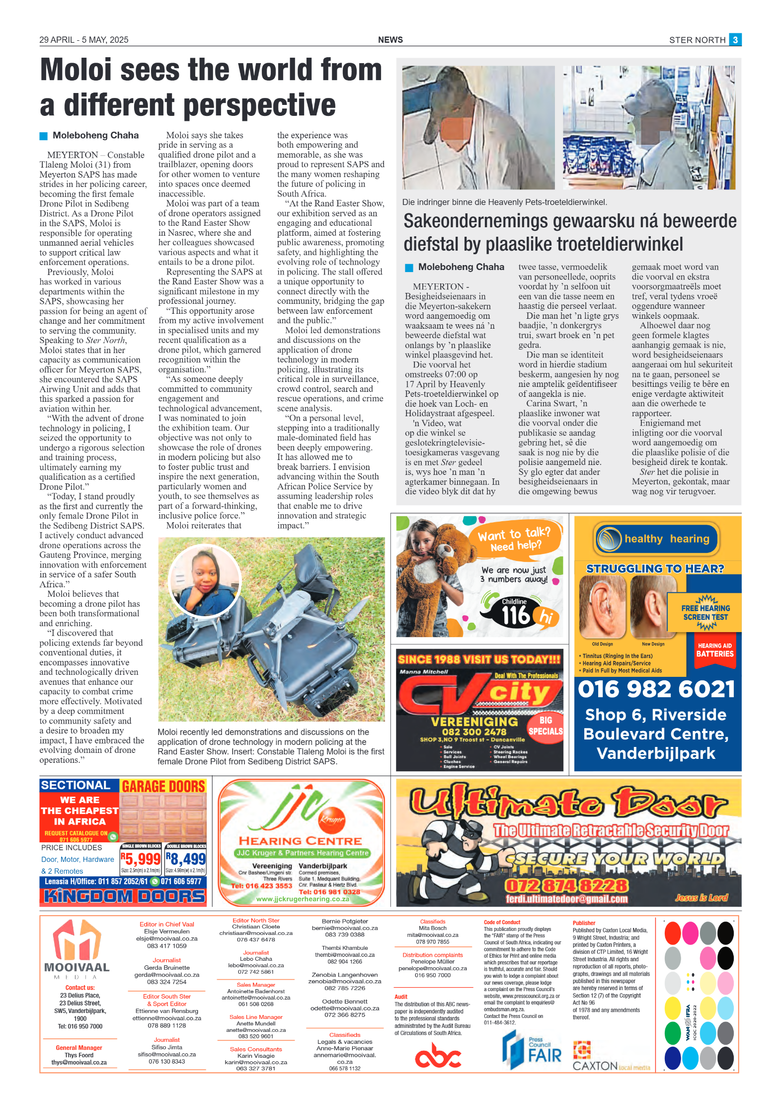 STER NORTH 29 APRIL – 5 MAY, 2025 page 3