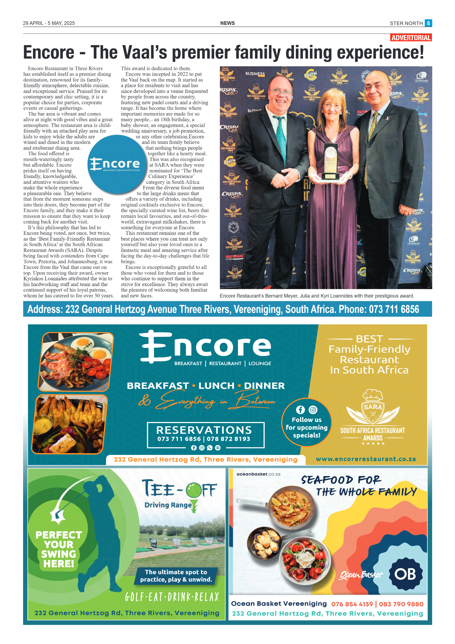 STER NORTH 29 APRIL – 5 MAY, 2025 page 5