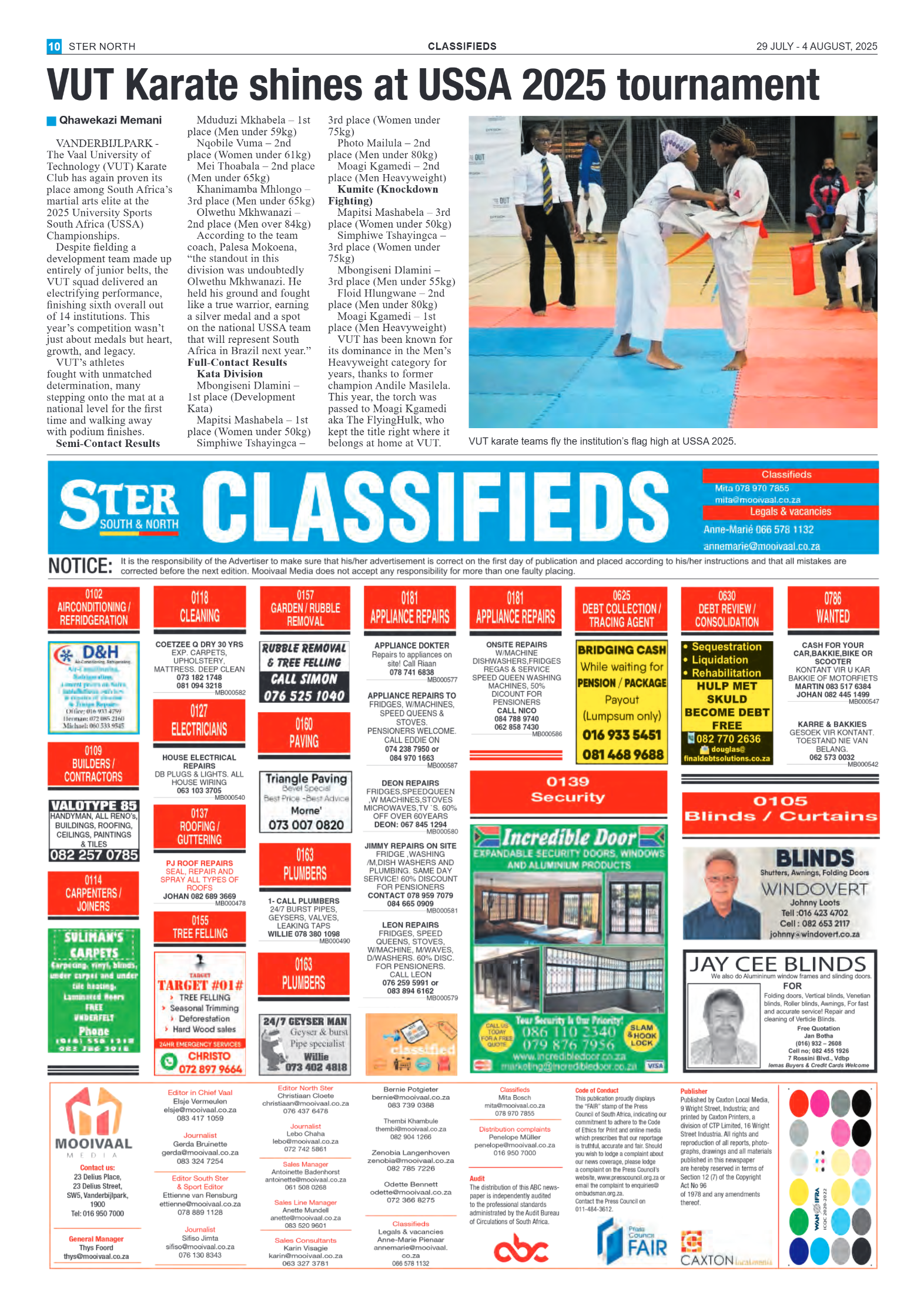 STER NORTH 29 JULY – 4 AUGUST, 2025 page 10