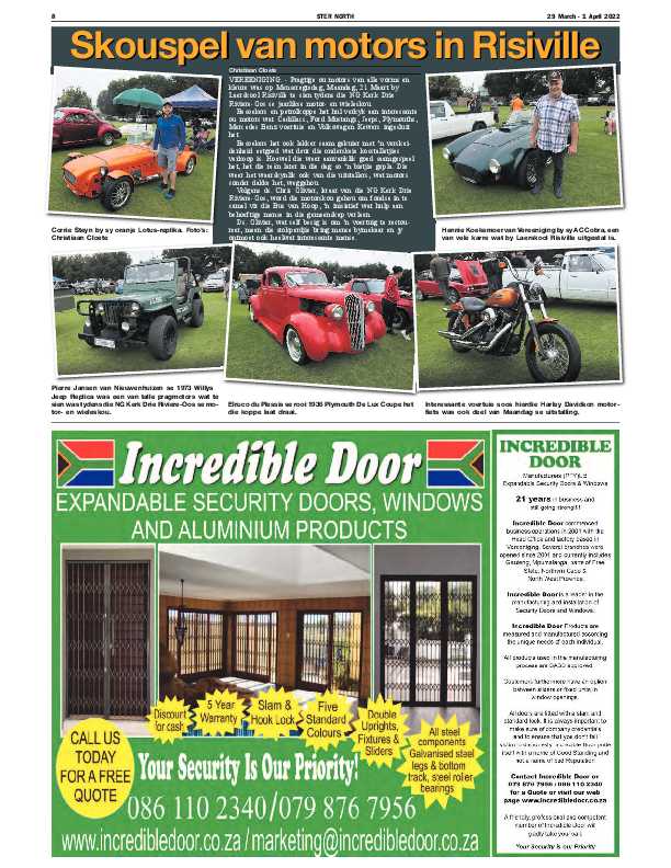 STER NORTH 29 March – 1 April 2022 page 12