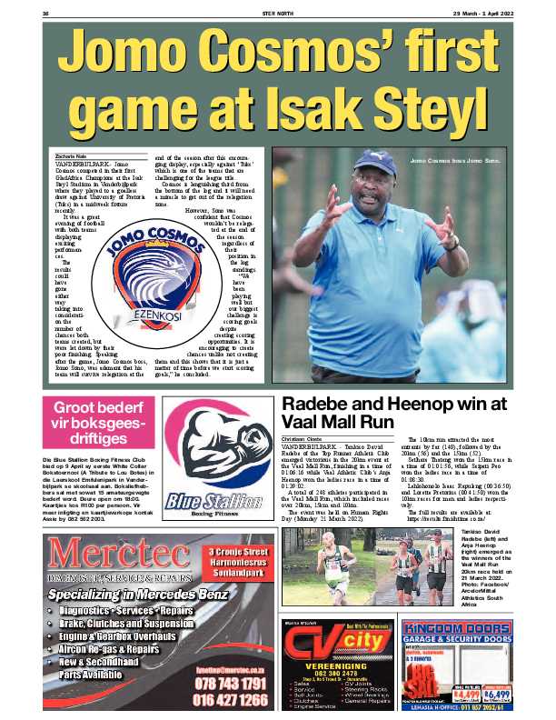 STER NORTH 29 March – 1 April 2022 page 16