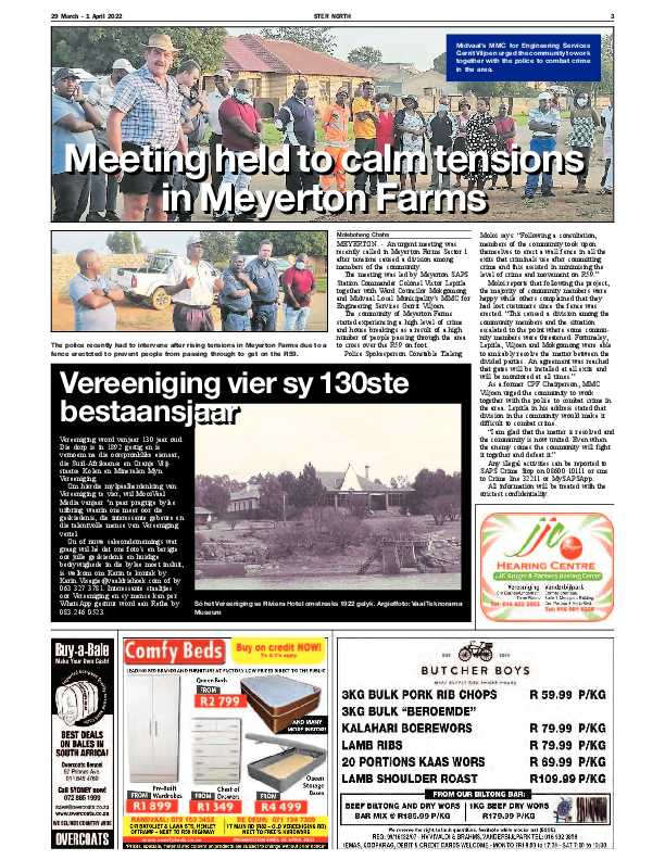 STER NORTH 29 March – 1 April 2022 page 3