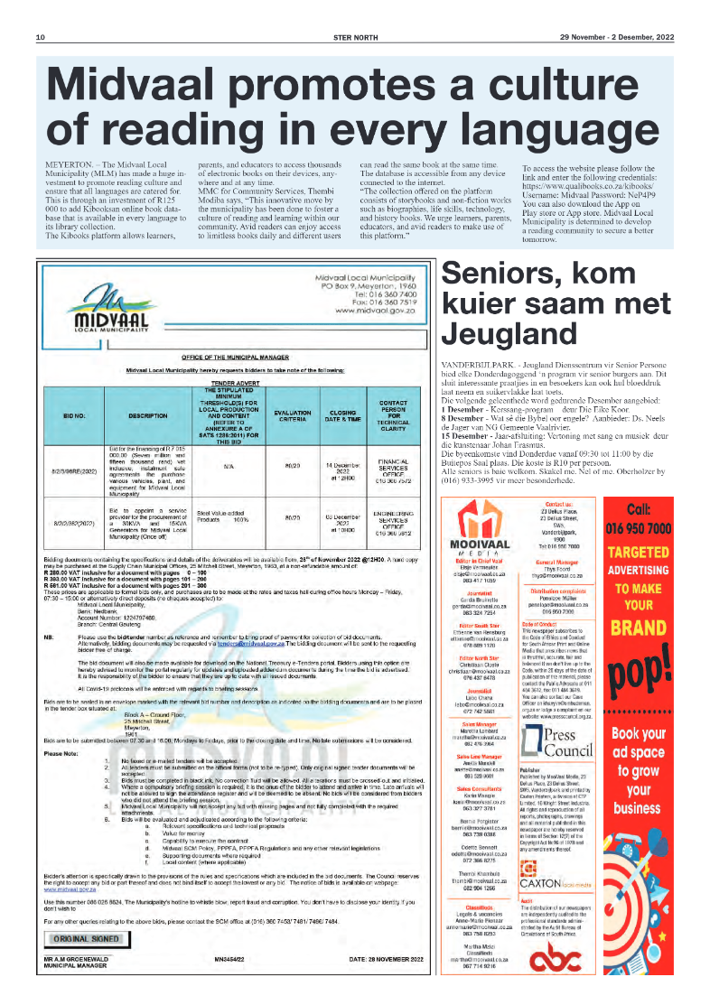 STER NORTH 29 November – 2 Desember, 2022 page 10