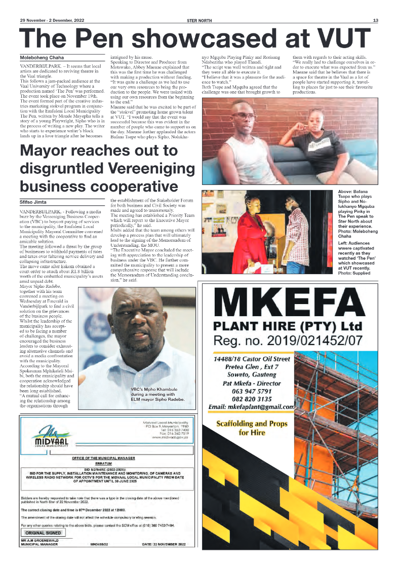 STER NORTH 29 November – 2 Desember, 2022 page 13