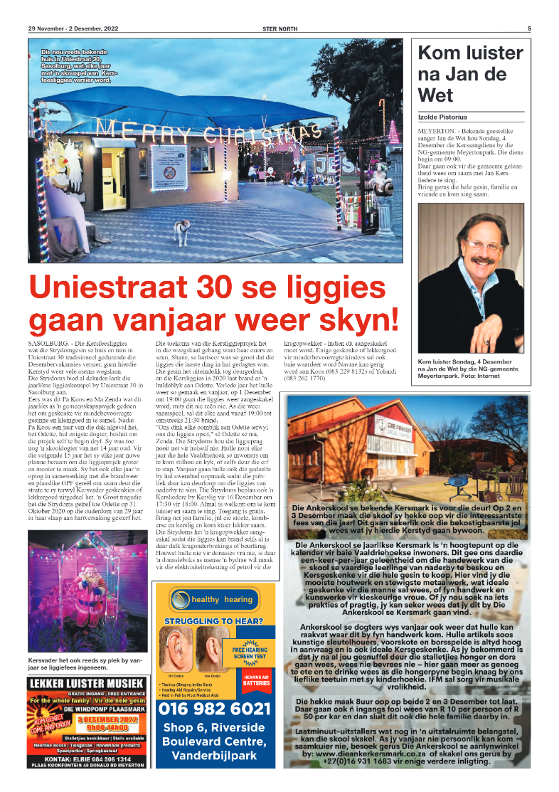 STER NORTH 29 November – 2 Desember, 2022 page 5