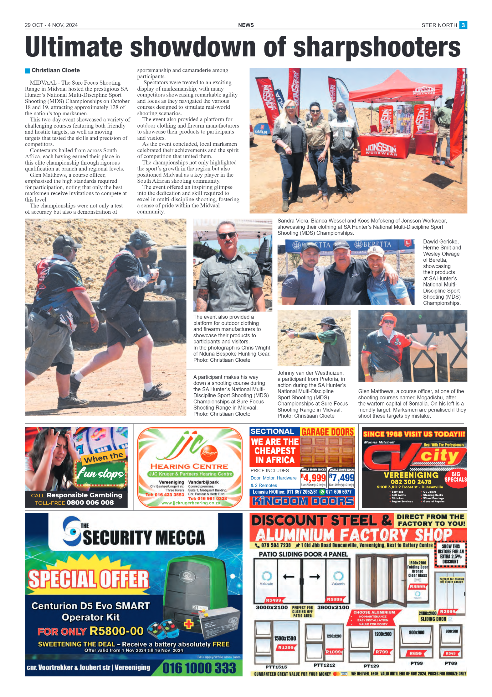 STER NORTH 29 OCT – 4 NOV, 2024 page 3