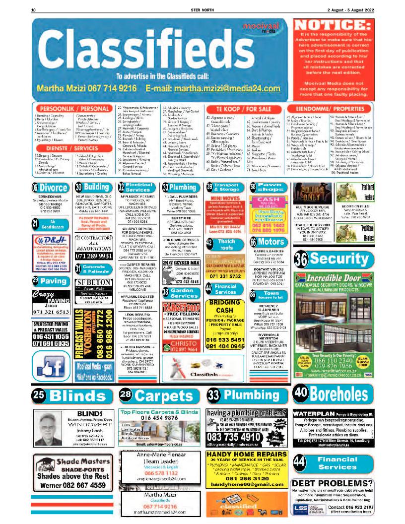 STER NORTH 2 August – 5 August 2022 page 10