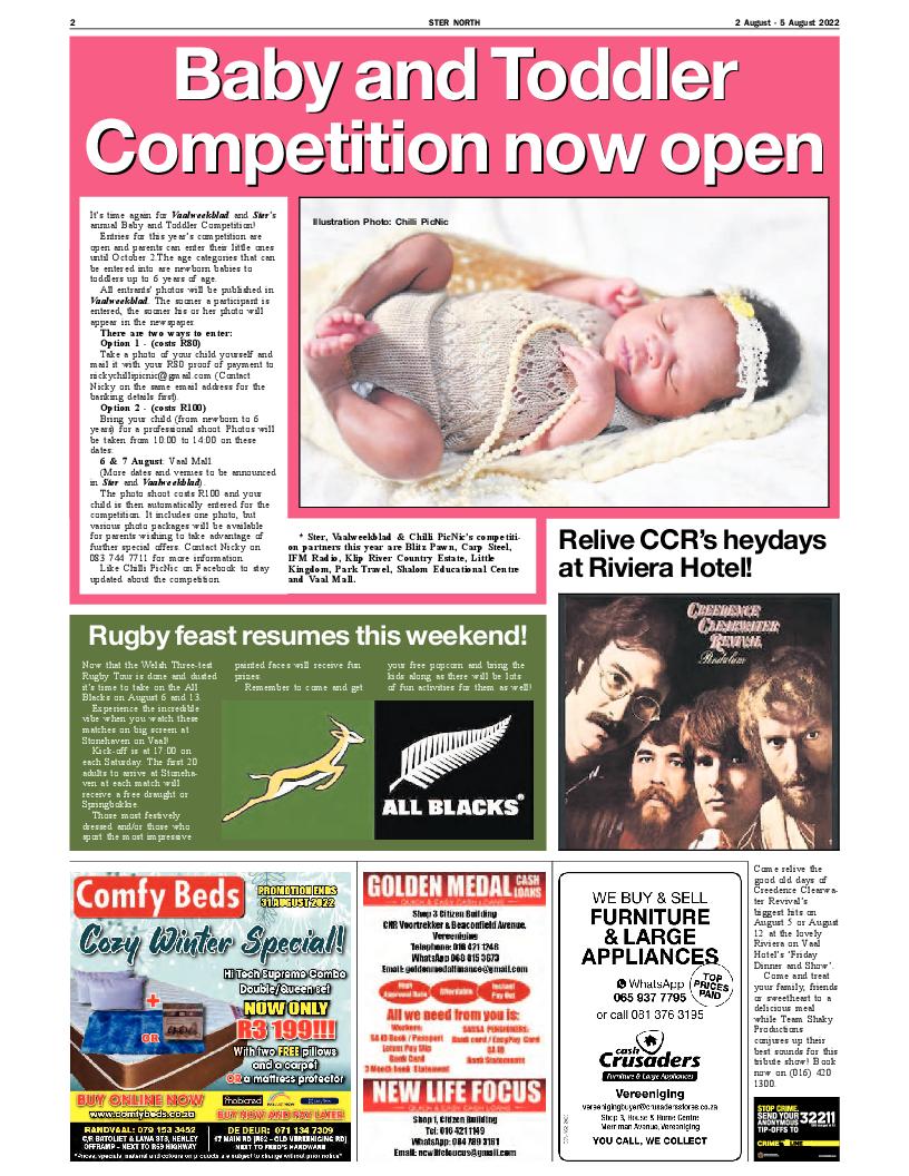 STER NORTH 2 August – 5 August 2022 page 2