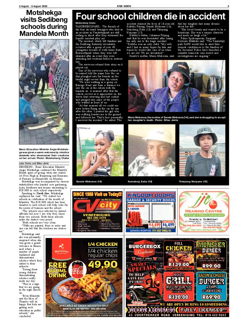 STER NORTH 2 August – 5 August 2022 page 3