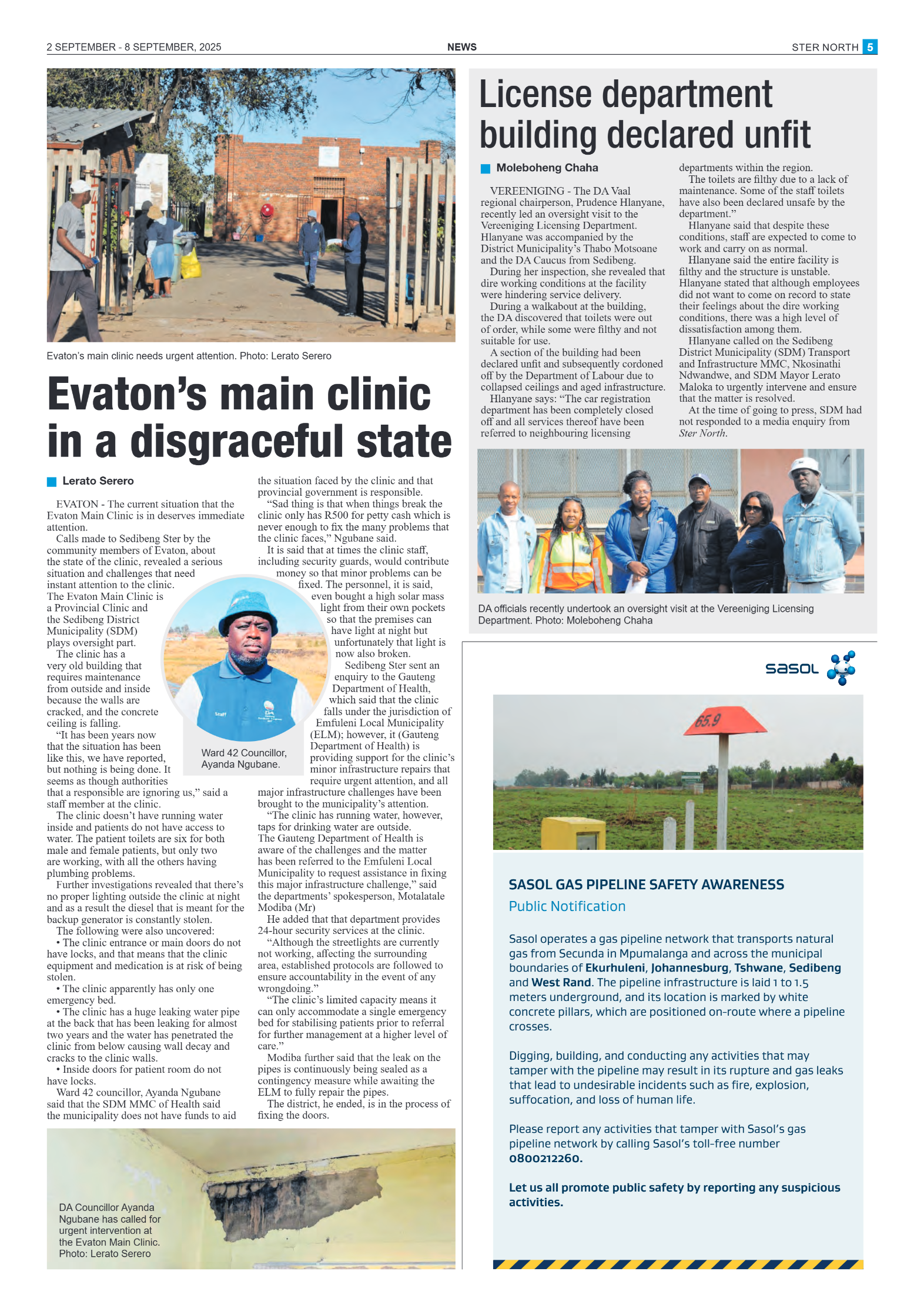 STER NORTH 2 SEPTEMBER – 8 SEPTEMBER, 2025 page 5