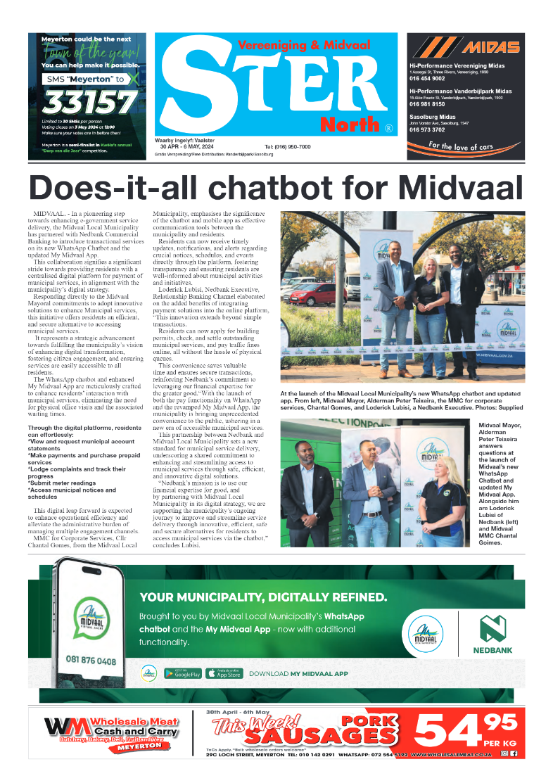 STER NORTH 30 April – 6 May, 2024 page 1