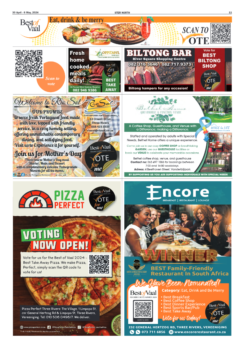 STER NORTH 30 April – 6 May, 2024 page 11