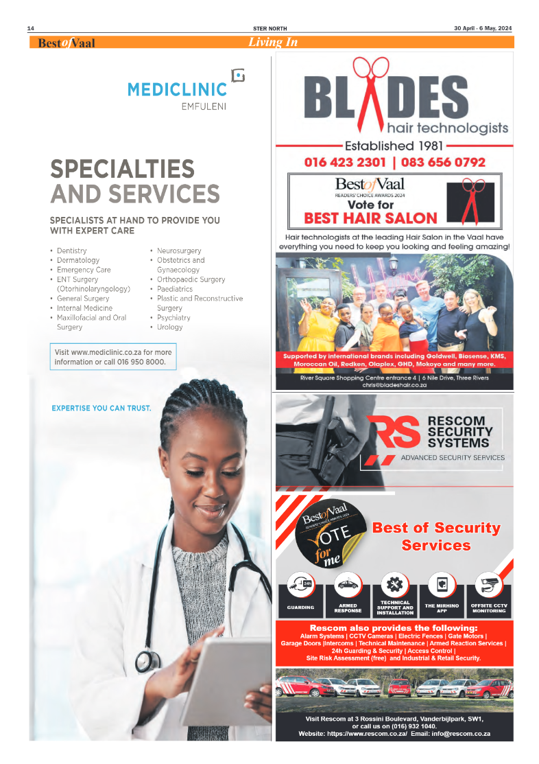 STER NORTH 30 April – 6 May, 2024 page 14