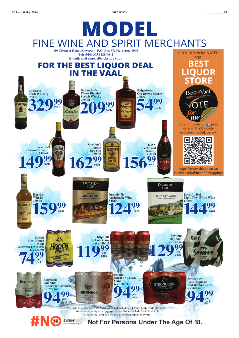 STER NORTH 30 April – 6 May, 2024 page 27