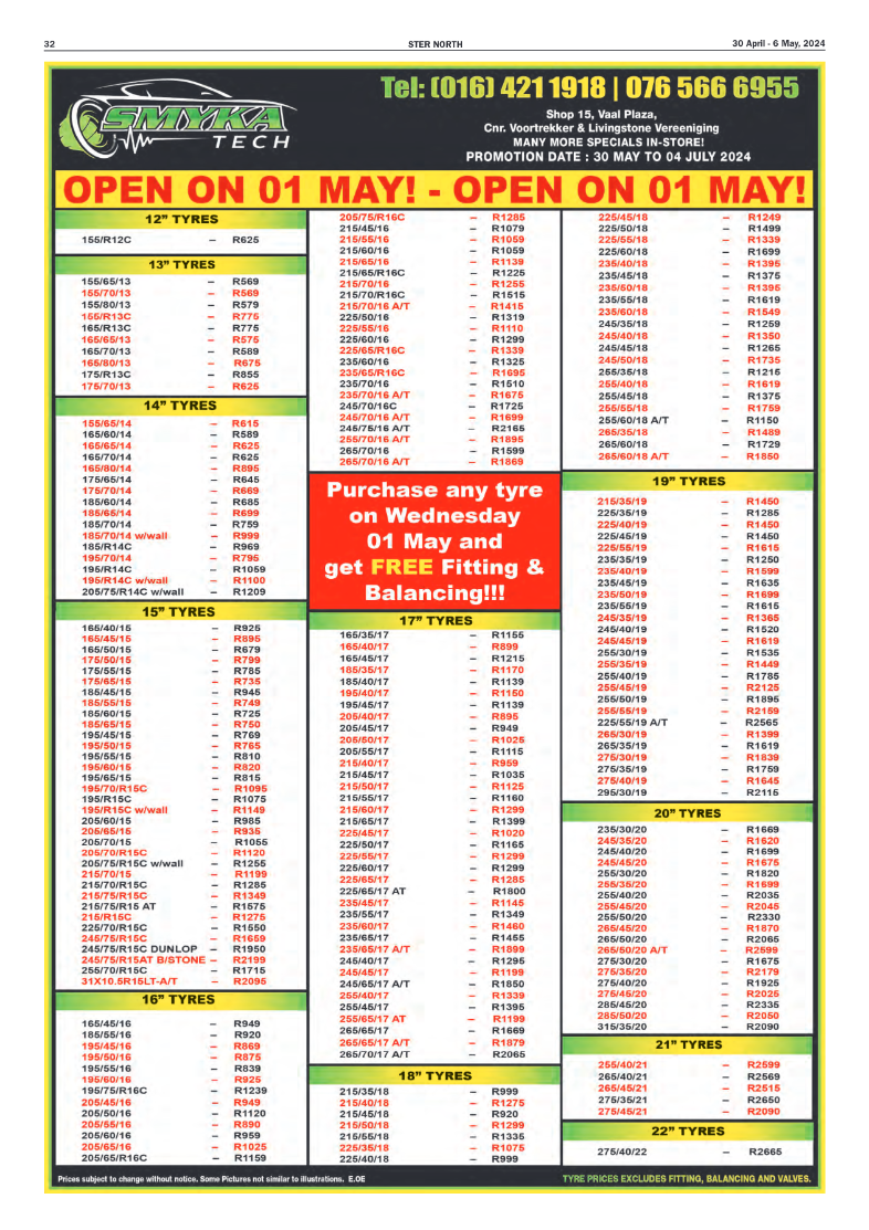 STER NORTH 30 April – 6 May, 2024 page 32