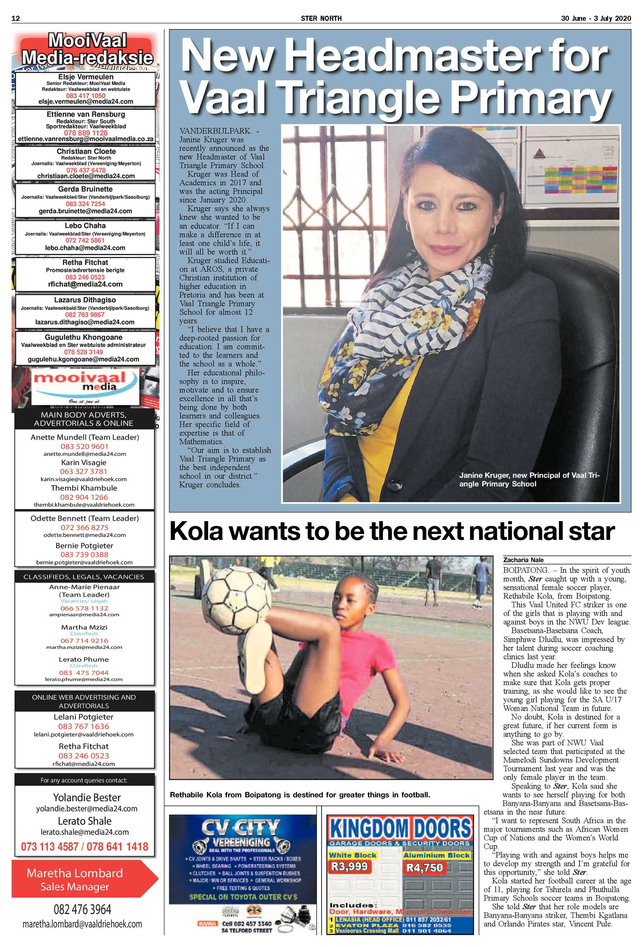 NORTH STER 30 JUNE – 3 JULY 2020 page 12