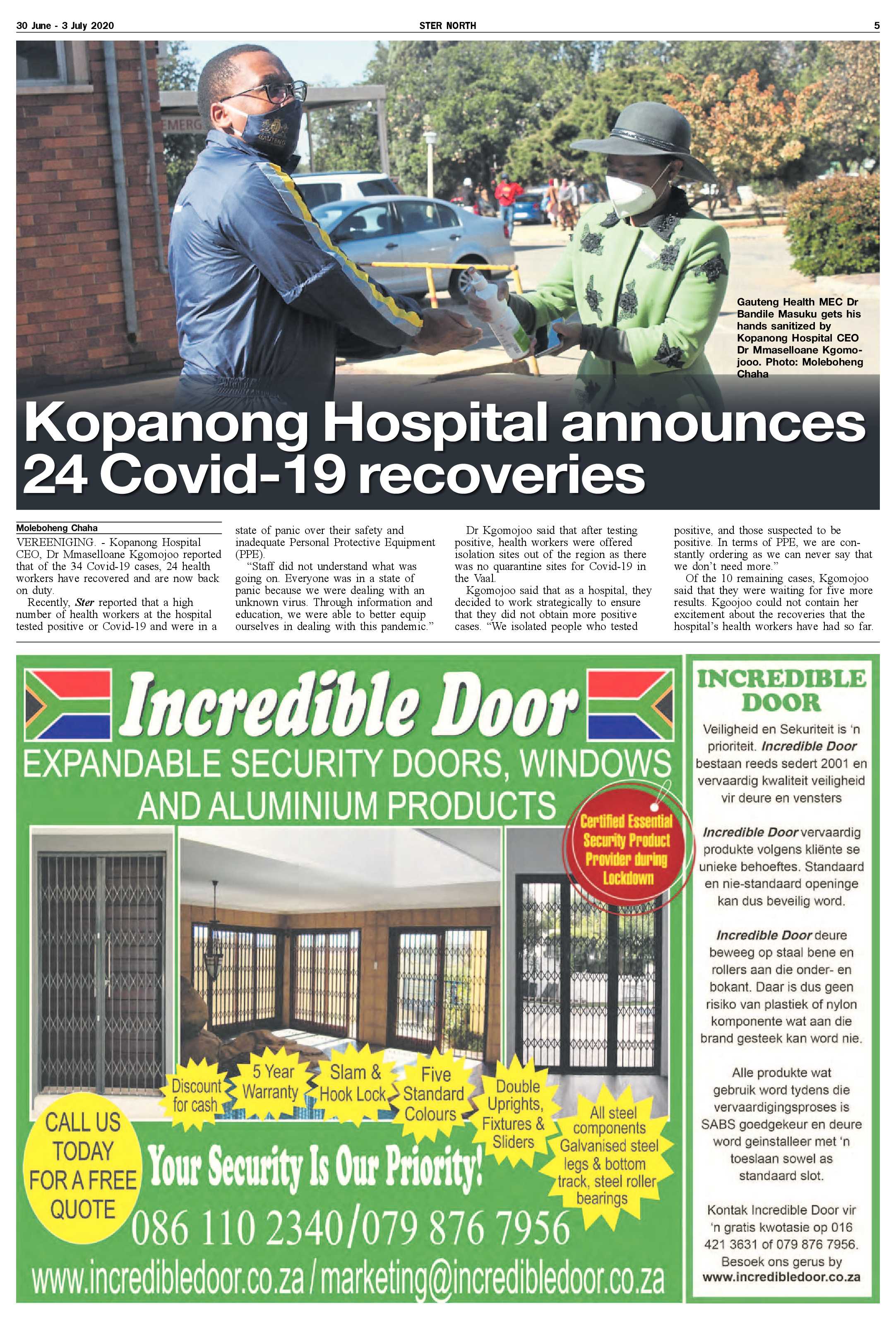 NORTH STER 30 JUNE – 3 JULY 2020 page 5