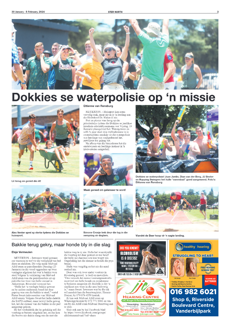 STER NORTH 30 January – 5 February, 2024 page 3