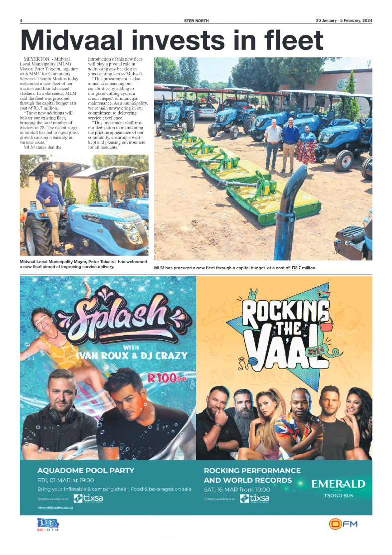 STER NORTH 30 January – 5 February, 2024 page 4