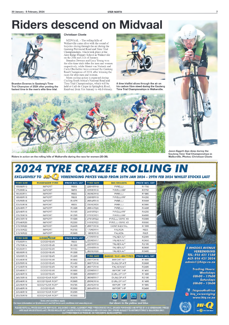 STER NORTH 30 January – 5 February, 2024 page 7