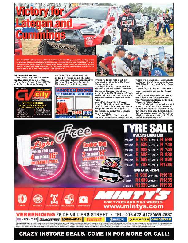 STER NORTH 30 November – 3 December 2021 page 21