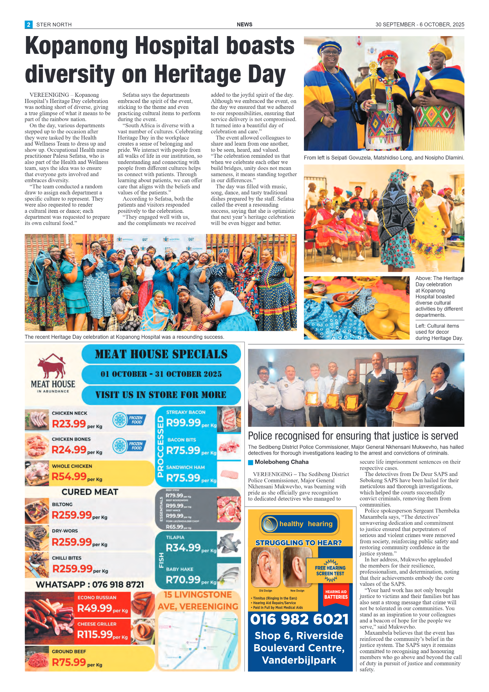 STER NORTH 30 SEPTEMBER – 6 OCTOBER, 2025 page 2