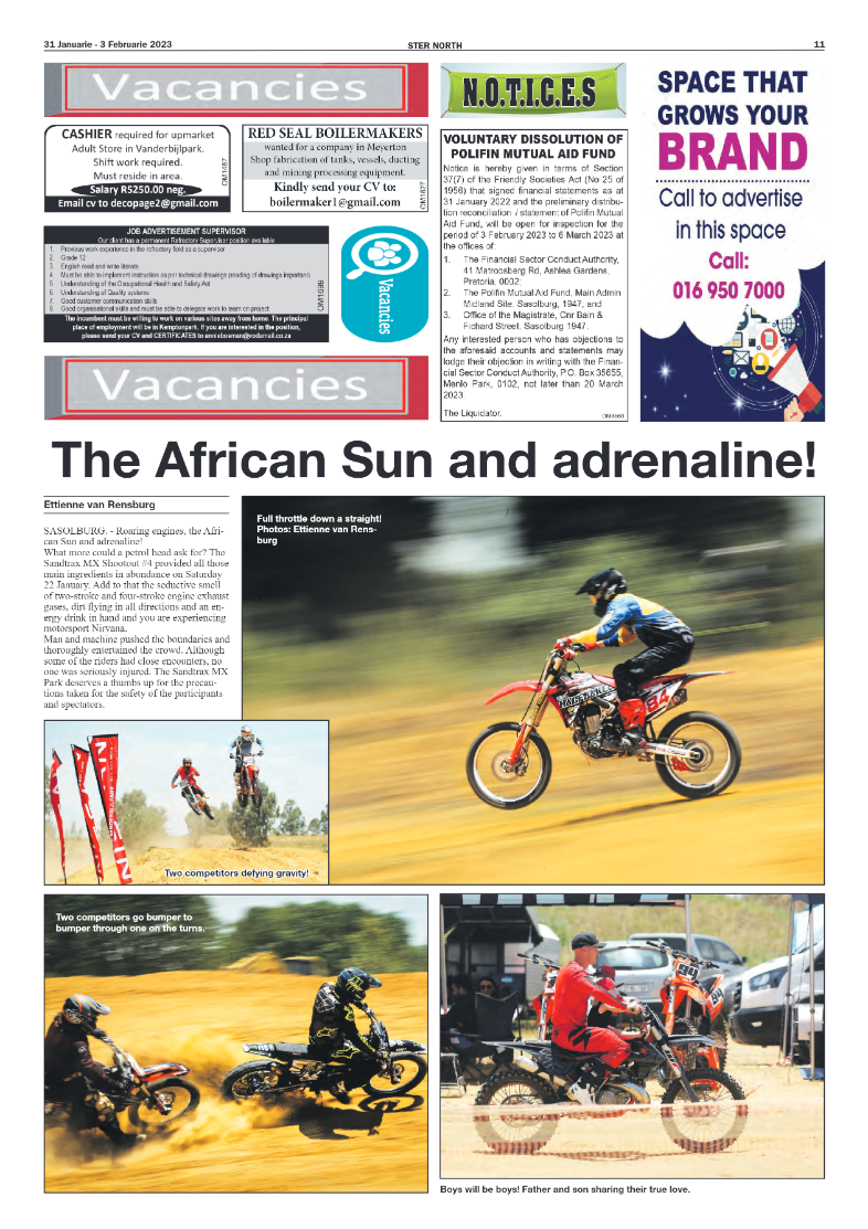 STER NORTH 31 Januarie – 3 Februarie 2023 page 11