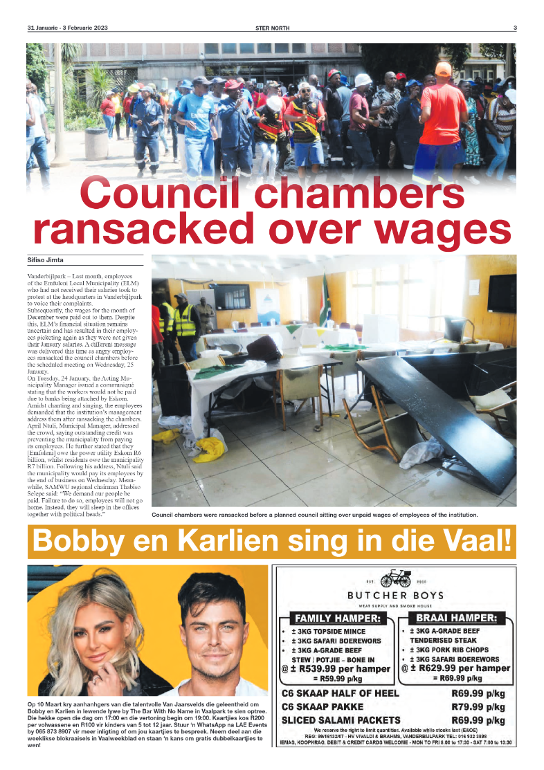 STER NORTH 31 Januarie – 3 Februarie 2023 page 3