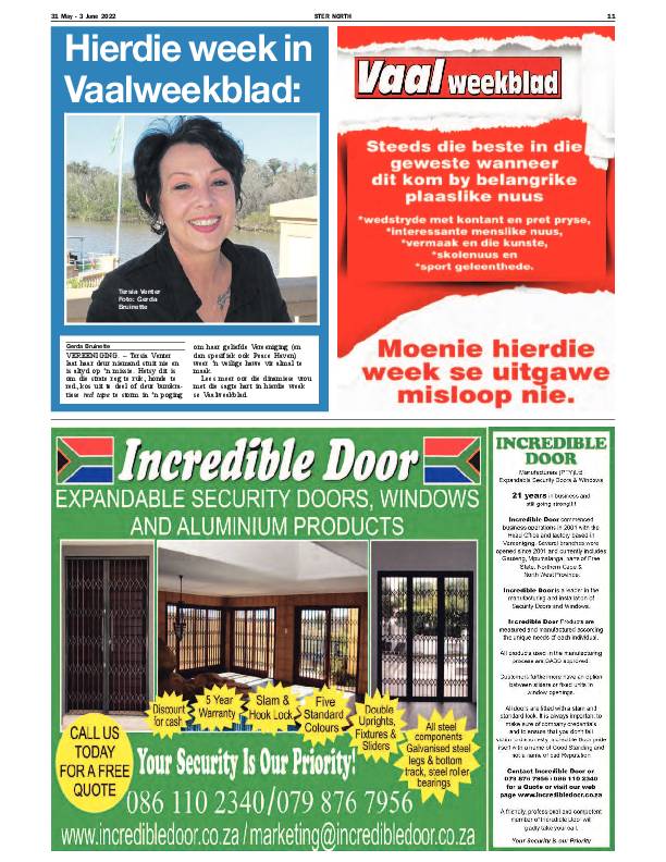 STER NORTH 31 May – 3 June 2022 page 11